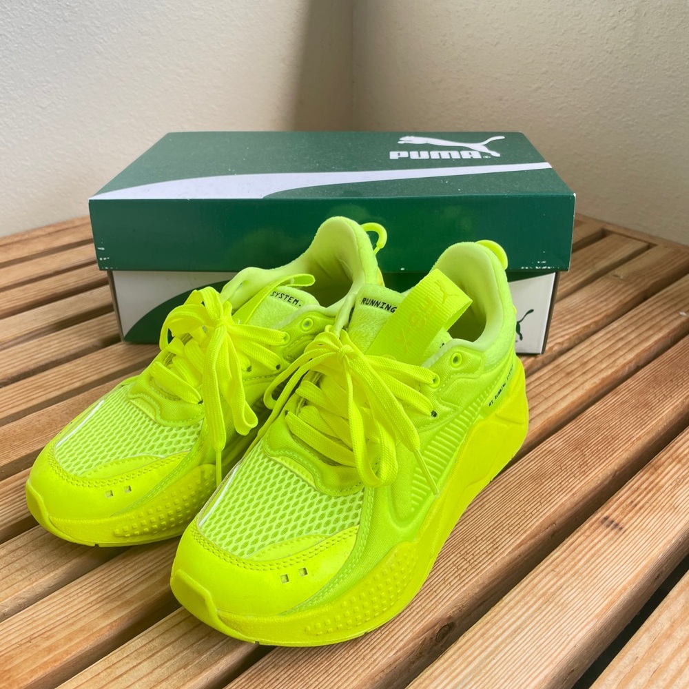 Puma RS-X neon yellow